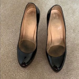 Patent leather Christian louboutin Bianca 38